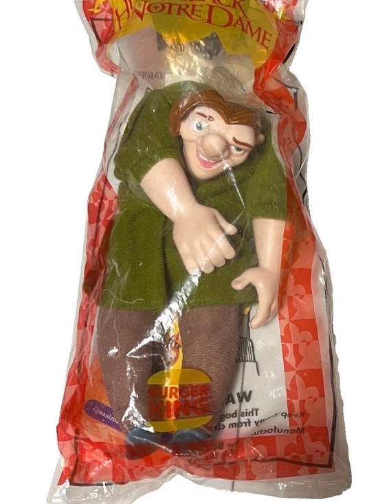 Quassi Moddo Disney | Toys | Burger King Collector 96 Hunchback Of Notre Dame ...